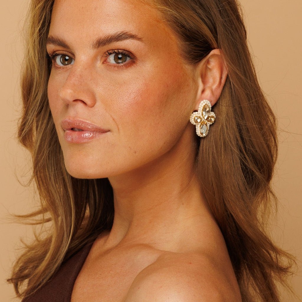 Crystal Stud Earrings