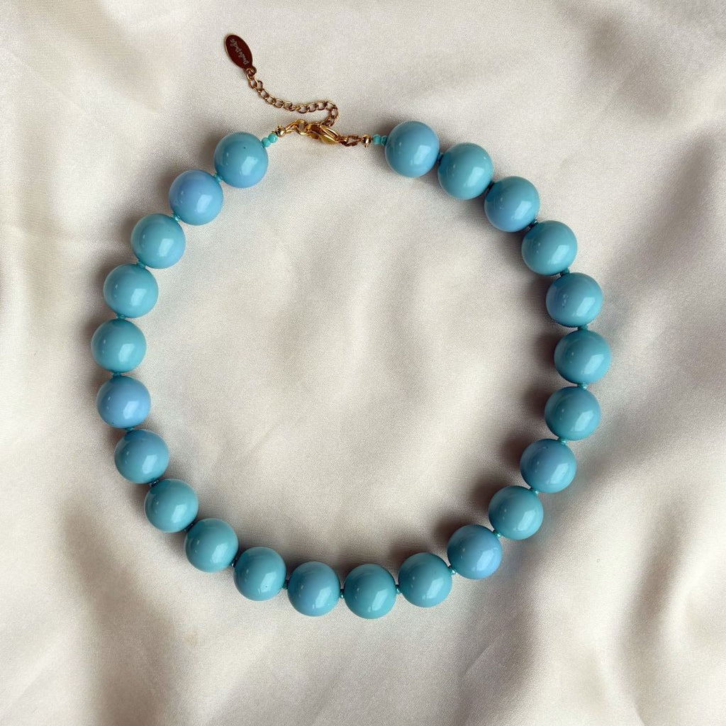 Blue Statement Necklace