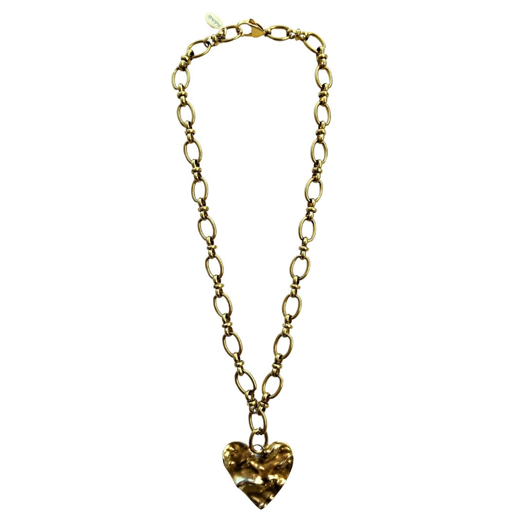 Bold Heart Necklace