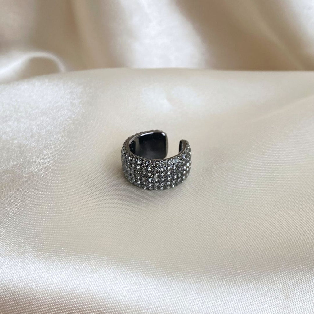 Brilliance Ear Cuff - Black Diamond