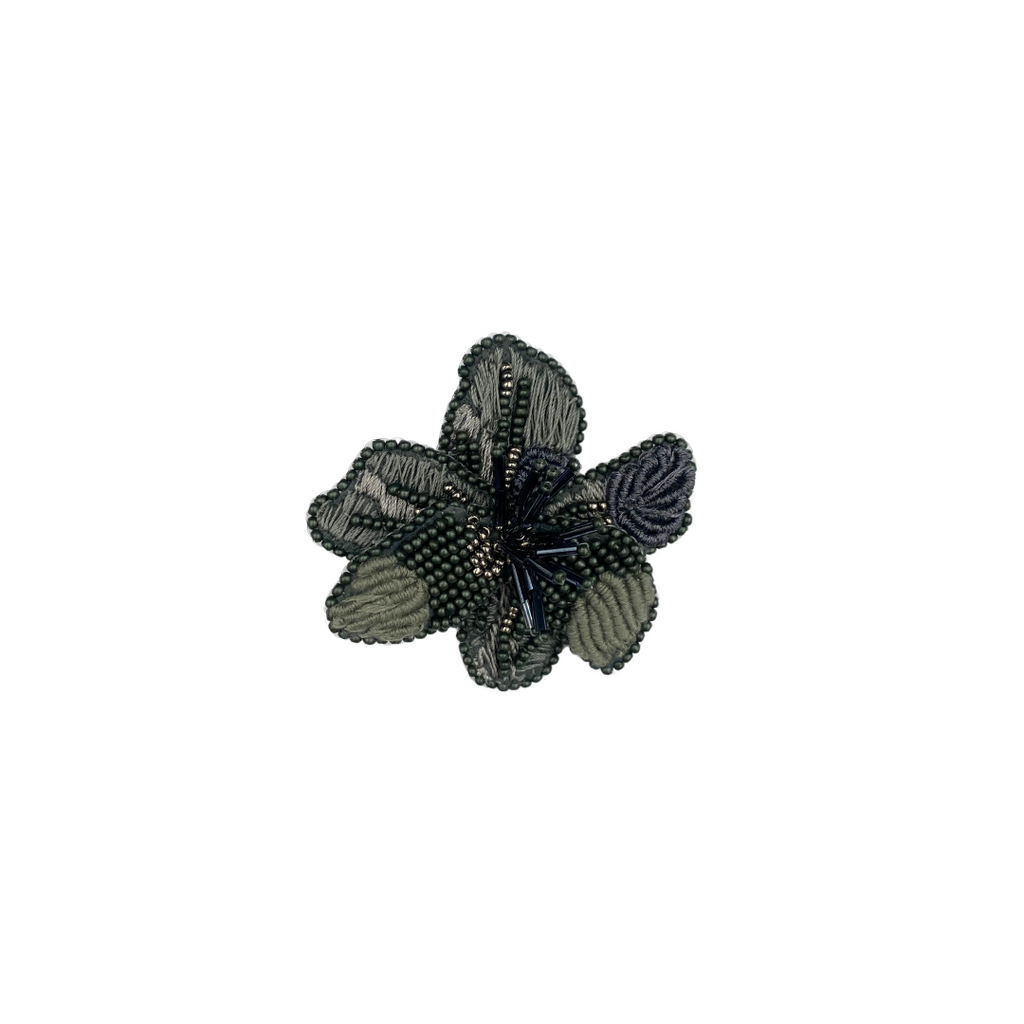 Broche Blossom - Grey - Paulie Pocket