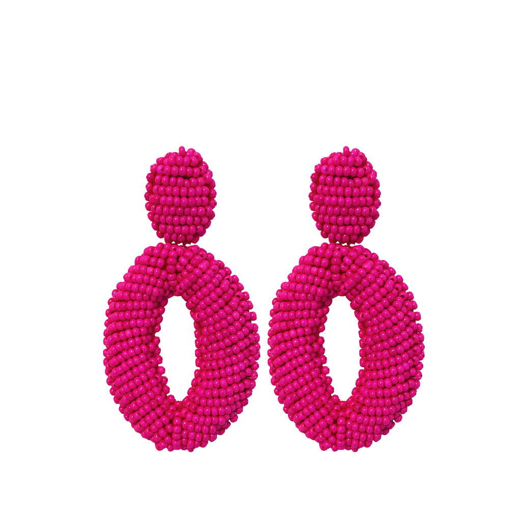 Gina Earrings - Pink - Paulie Pocket