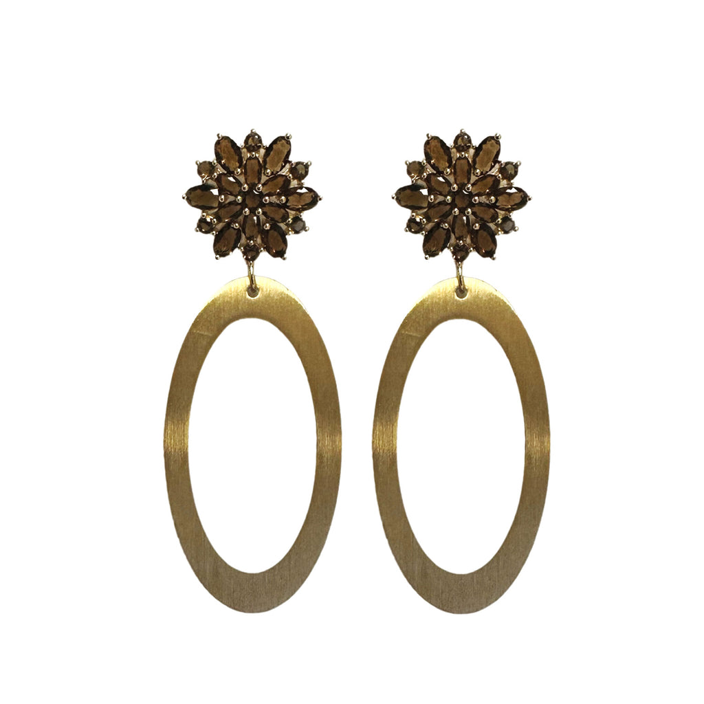 Brown Flower Hoops Paulie Pocket brown-flower-hoops-paulie-pocket