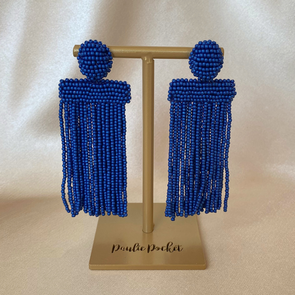 Isadora Earrings - Blue - Standaard - Paulie Pocket