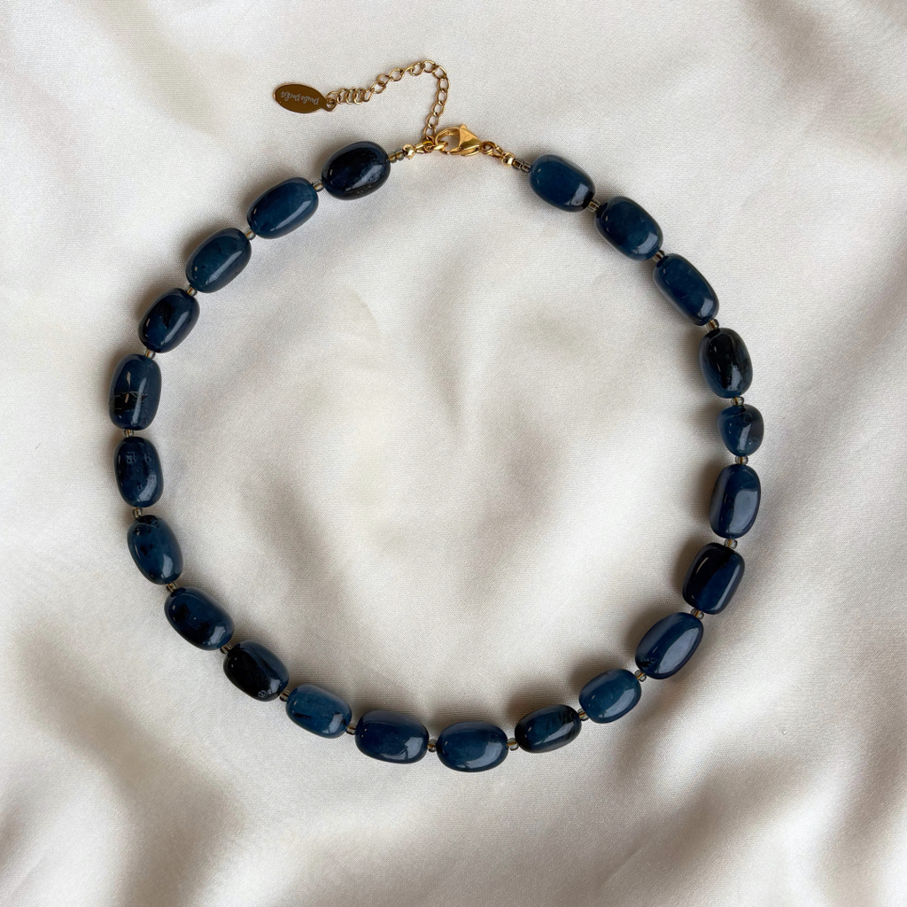 Maggy Necklace - Dark Blue