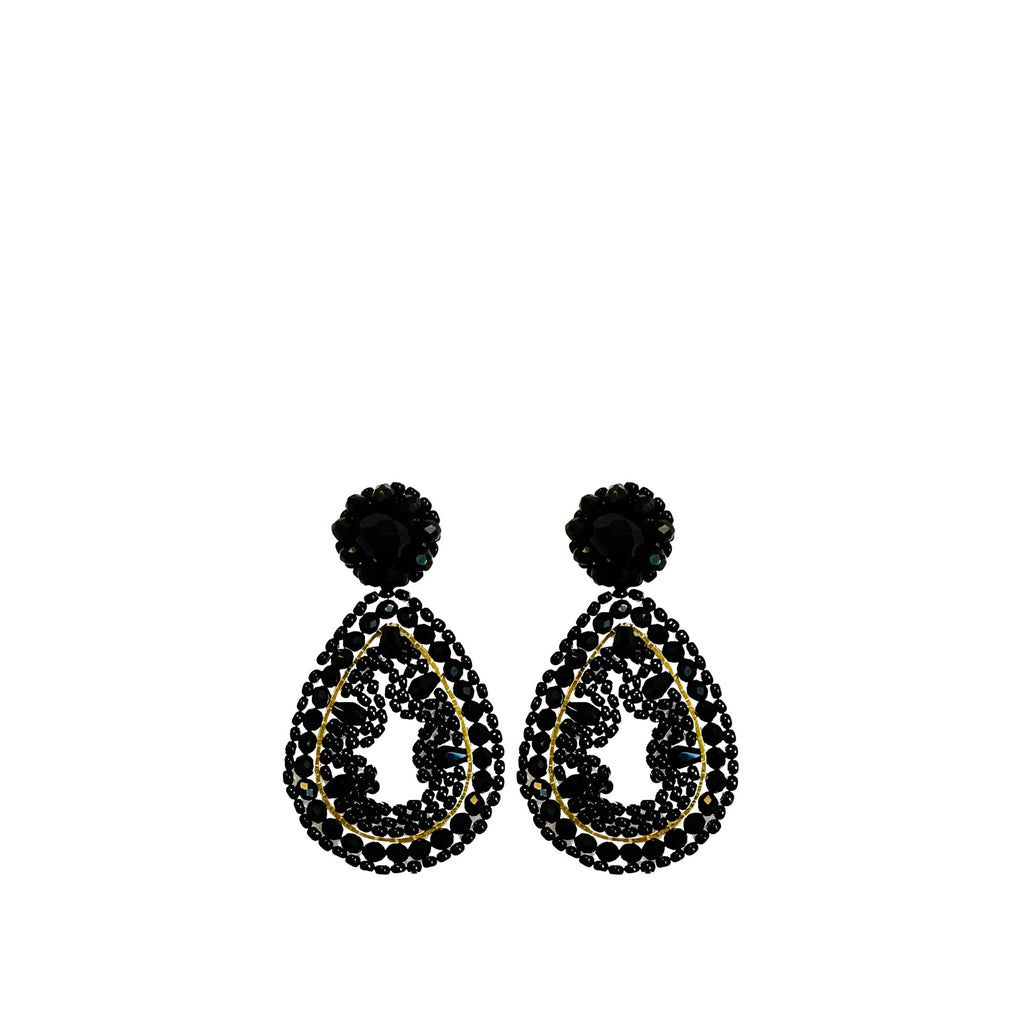 Melany Earrings - Black