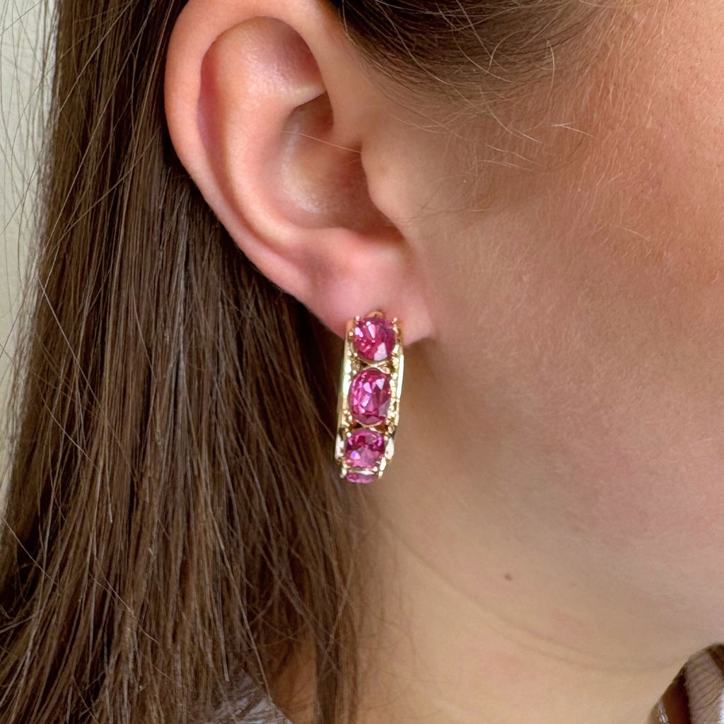 Nova Hoops - Fuchsia