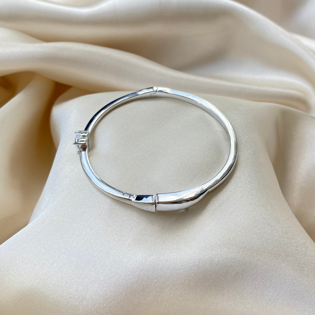 Bangle Zirconia - Heart