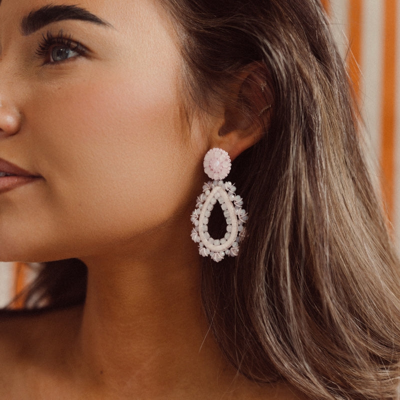 Aurelie Earrings - Light Pink | Paulie Pocket