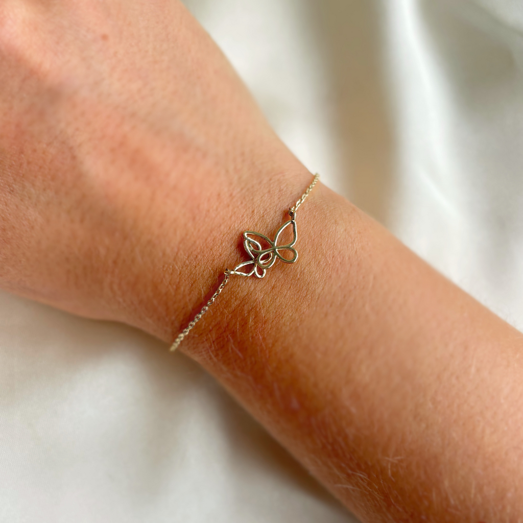 Butterflies of Hope Bracelet - Gold