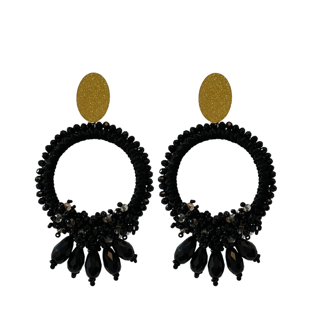 Dakota Earrings - Black