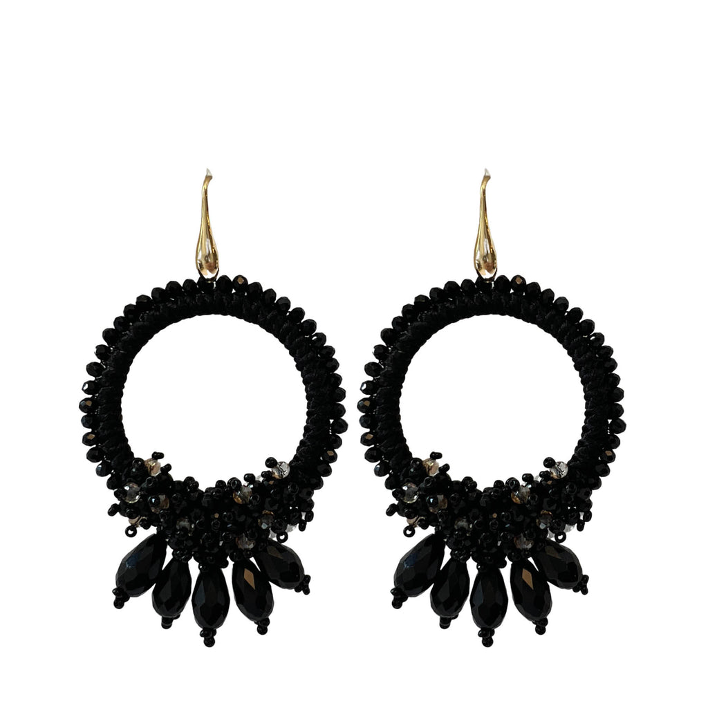 Dakota Earrings - Black