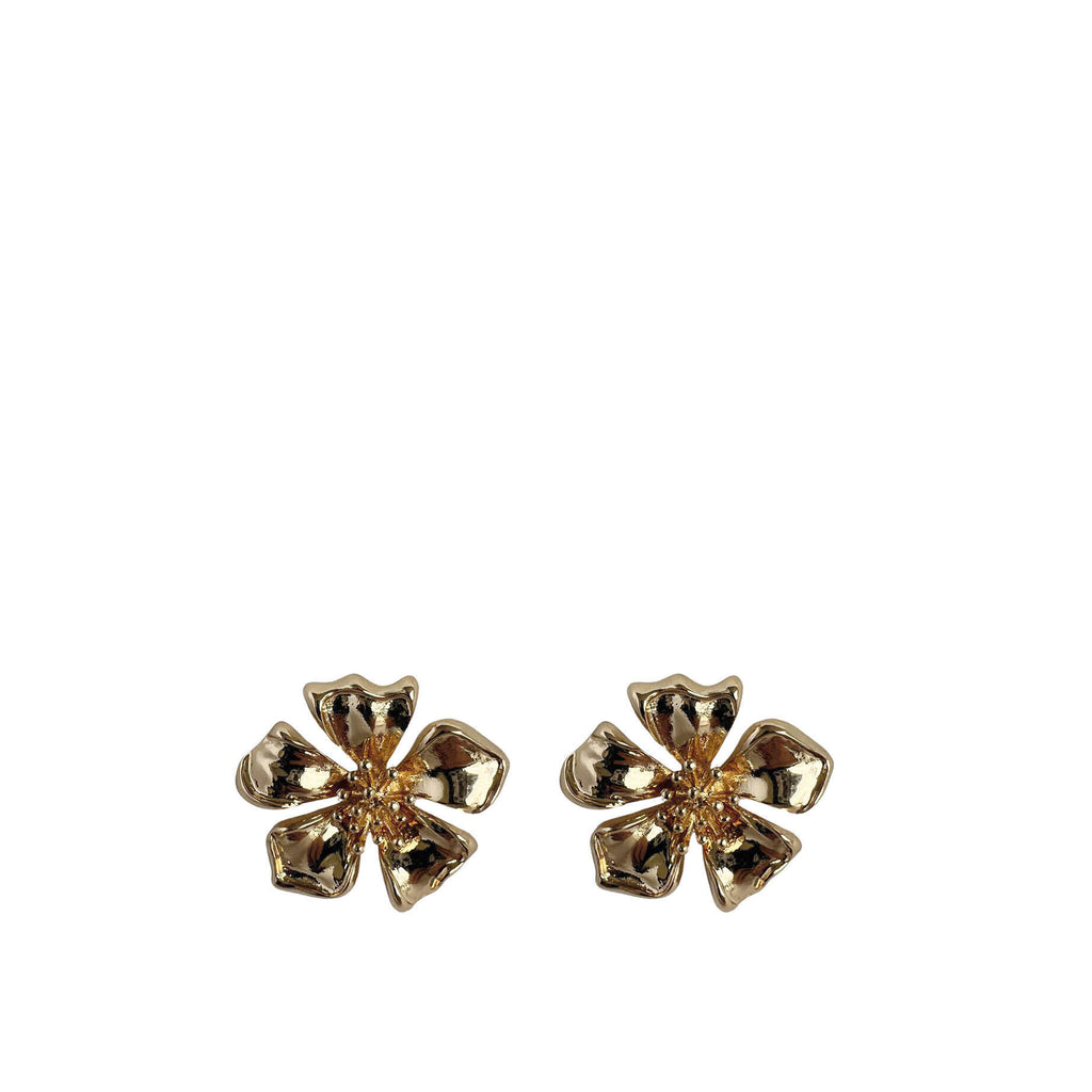3-piece Flower Earrings set - Gold