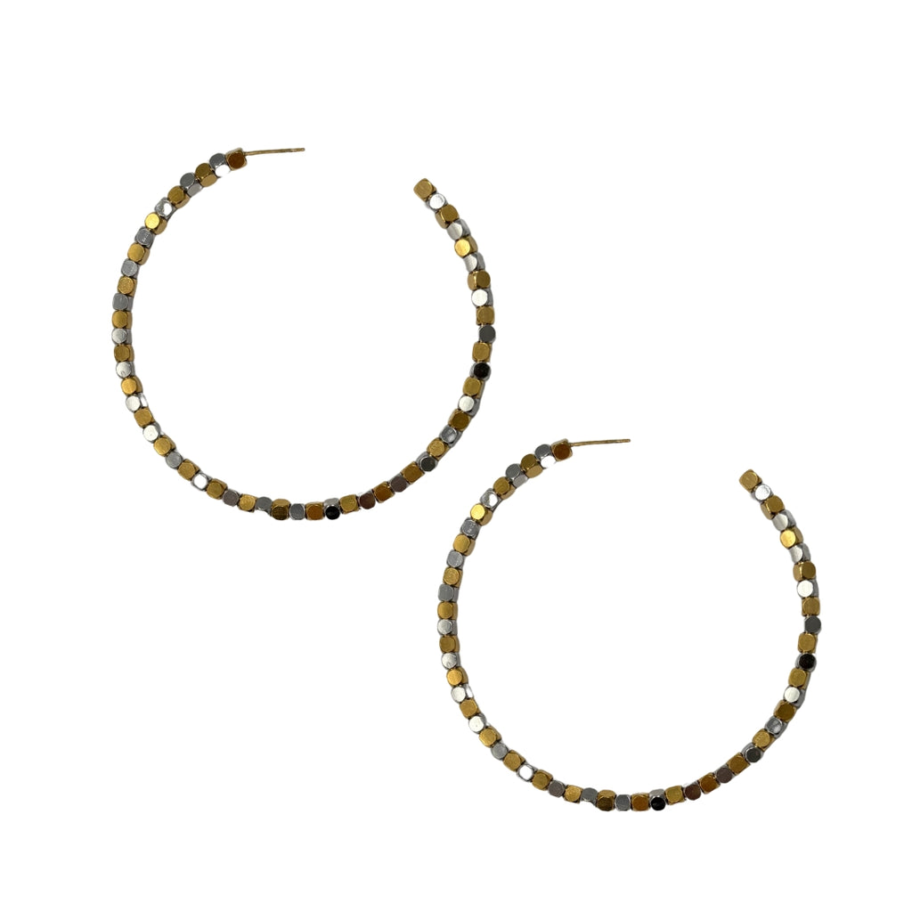 Hoops Earrings - Gold Silver