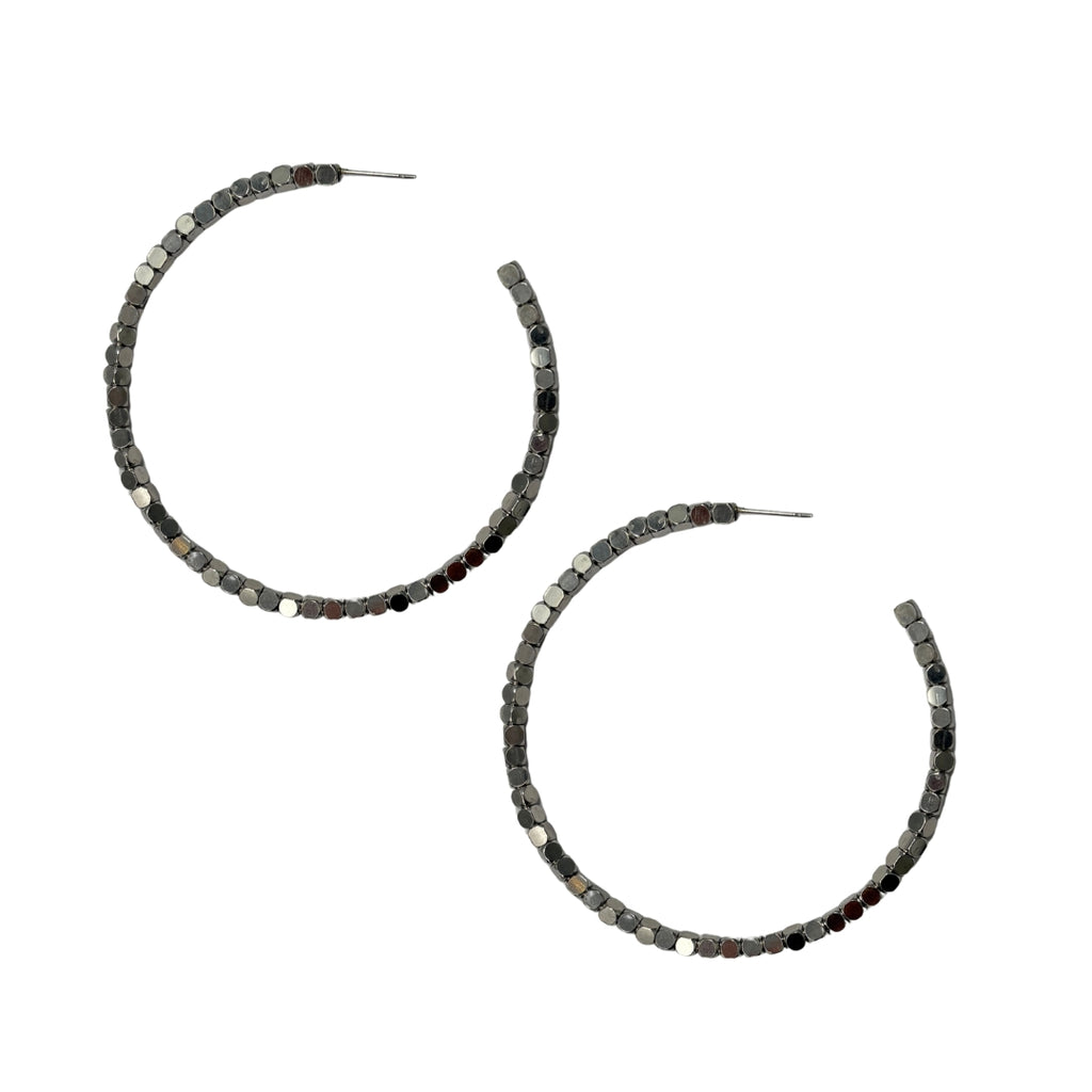 Hoops Earrings - Silver