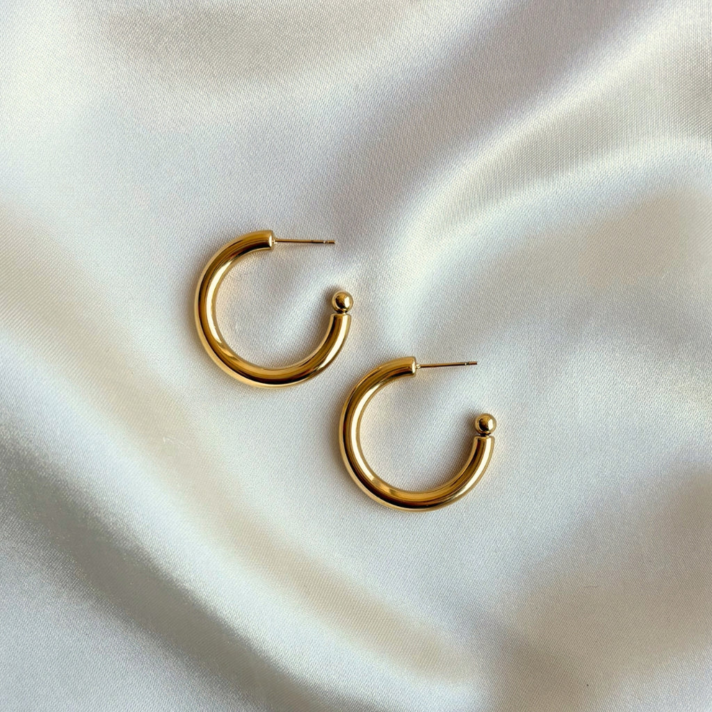 Mittlere Goldcreolen