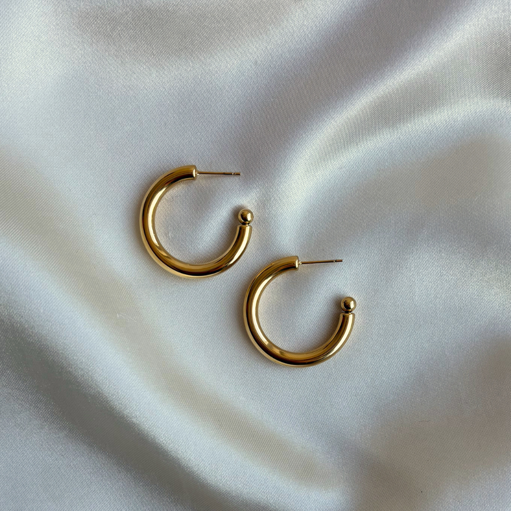 Medium Gold Hoops