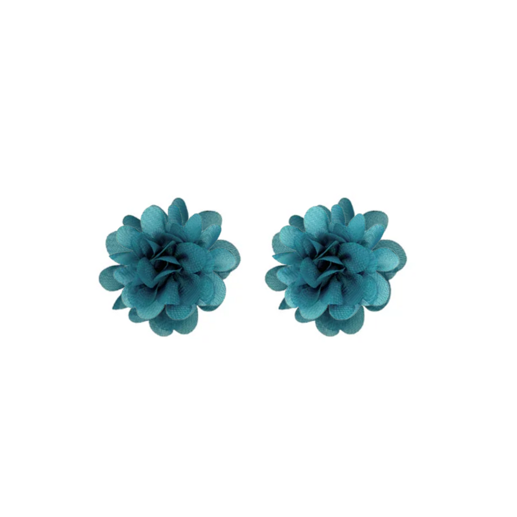 Petal Crush Earrings - Aqua - Paulie Pocket