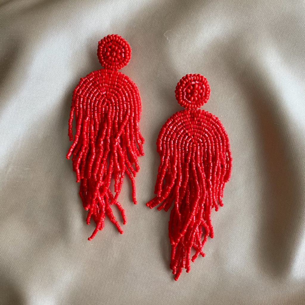 Satement Beads - Red | Paulie Pocket Satement Beads - Red | Paulie Pocket