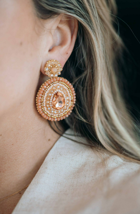 Adorable Coral Earrings