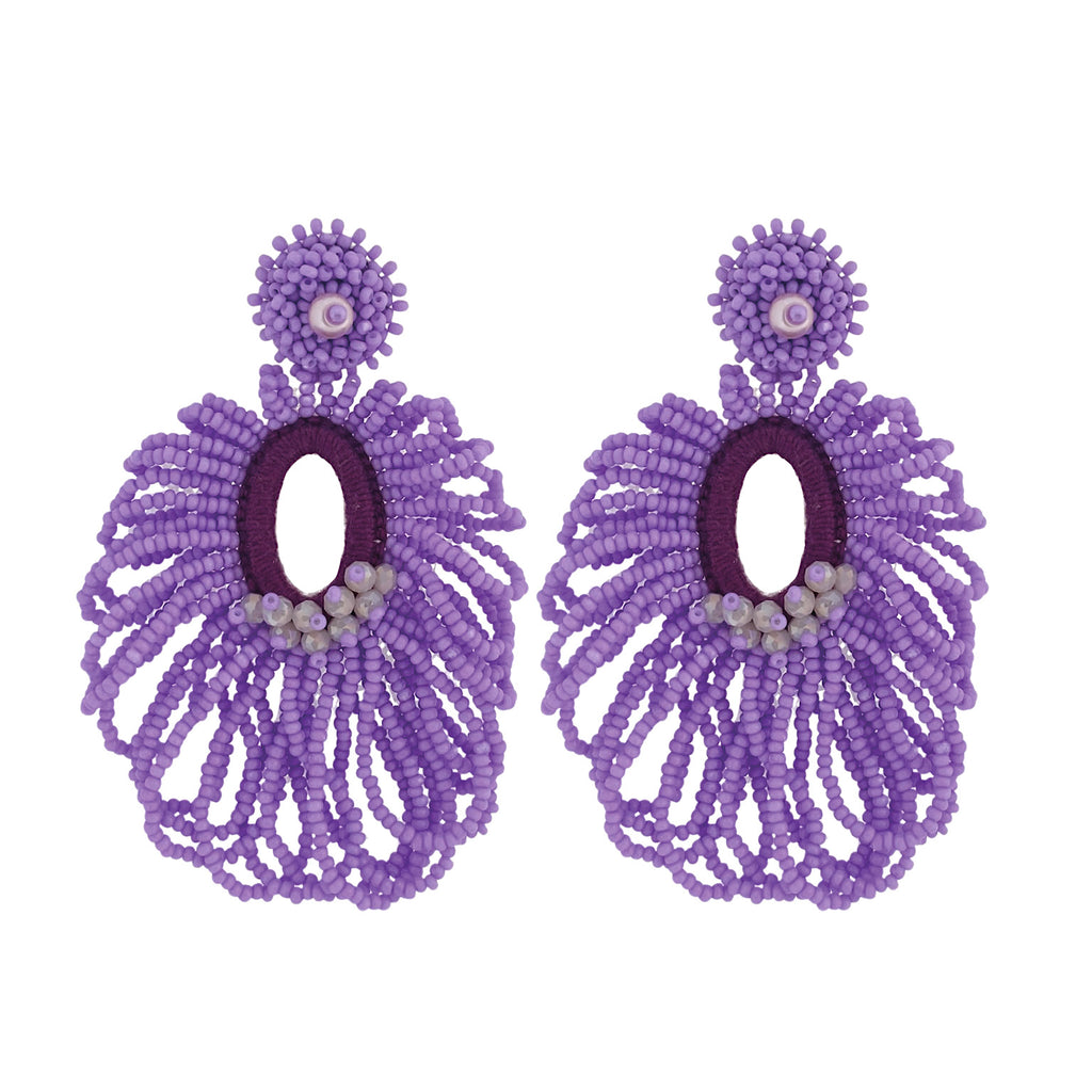Anna Earrings - Lilac