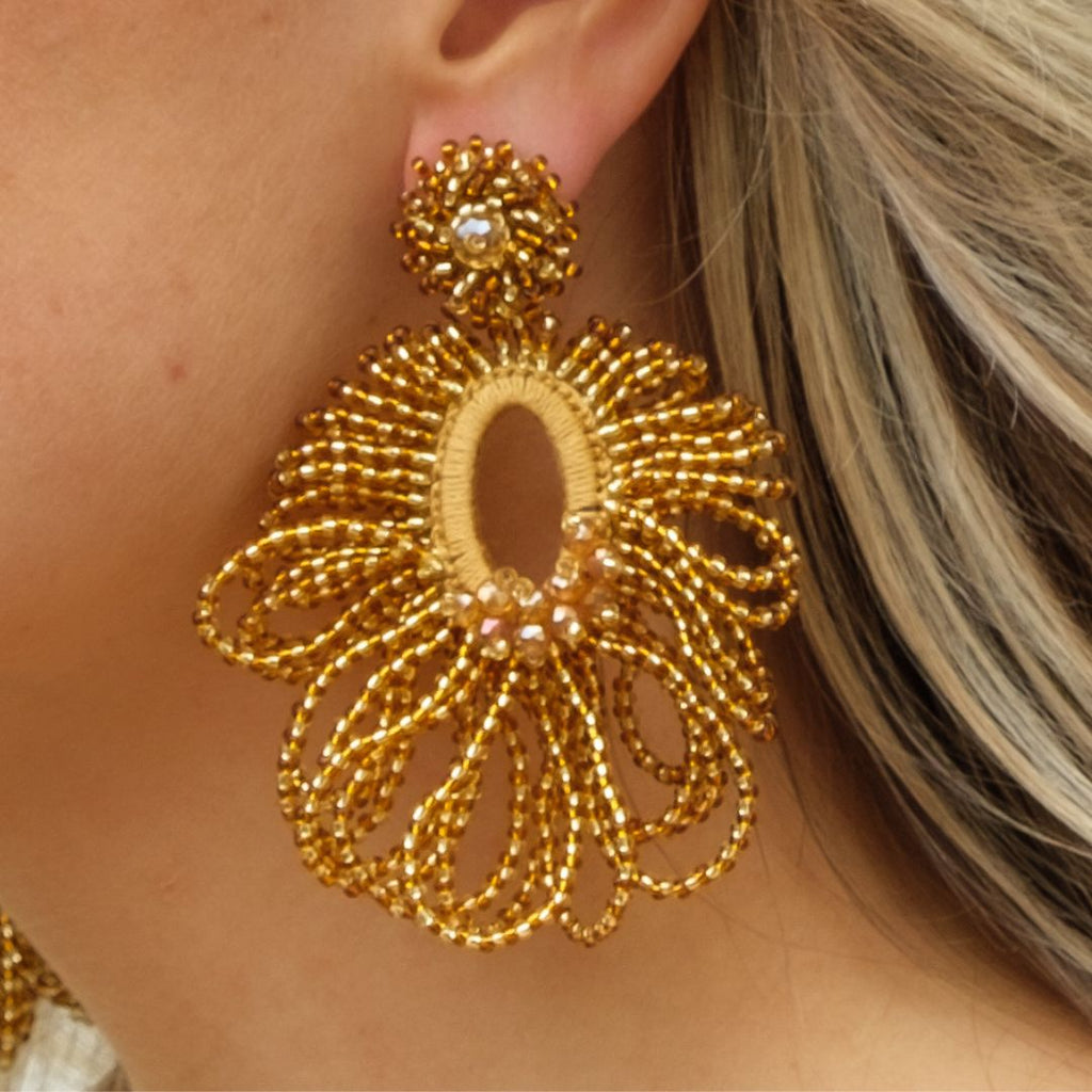 Anna Earrings - Gold