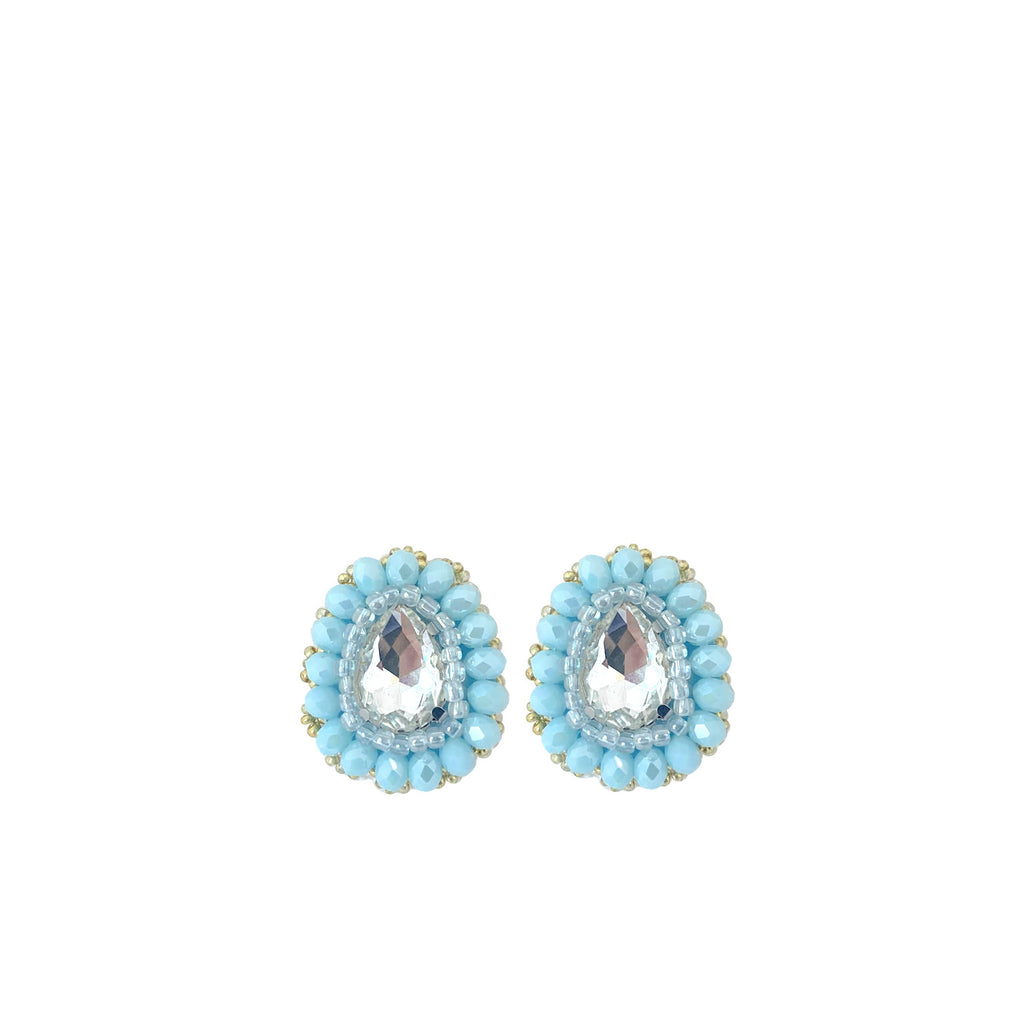 Lily Earrings - Light Blue