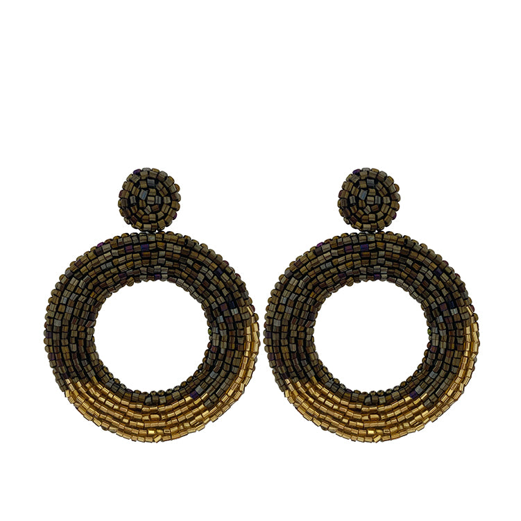 Emily Earrings - Bronze Gold - Paulie Pocket