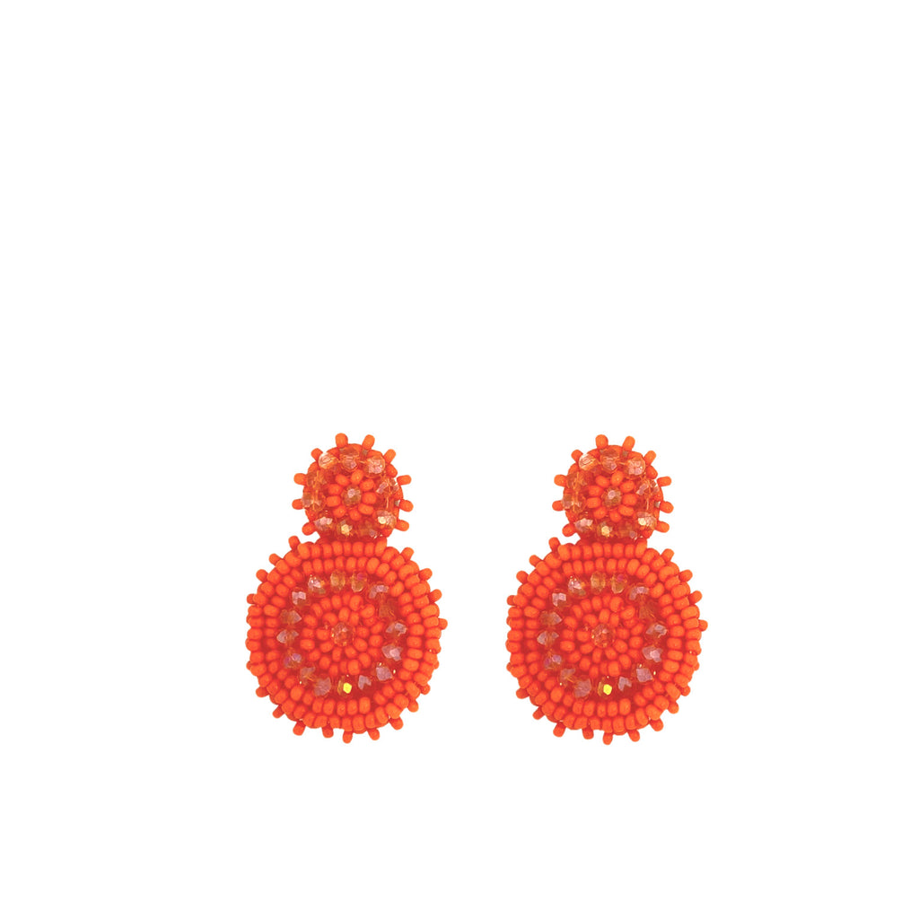 Small Beads - Bright Orange - Paulie Pocket